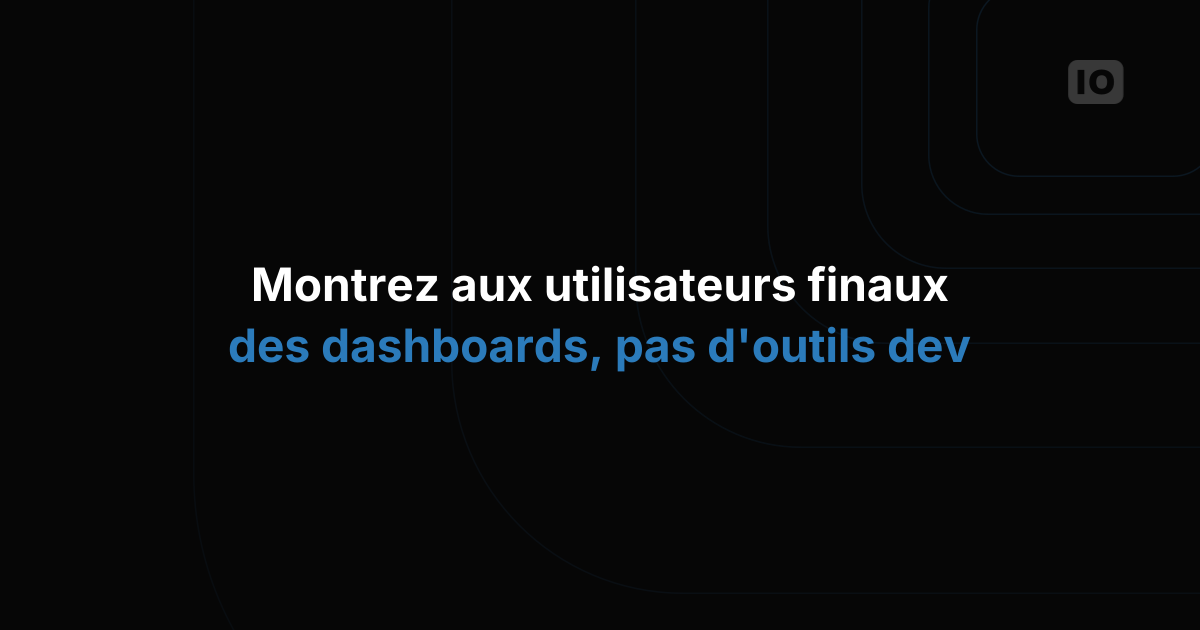 Les comptes peuvent désormais offrir une vue réservée aux utilisateurs finaux