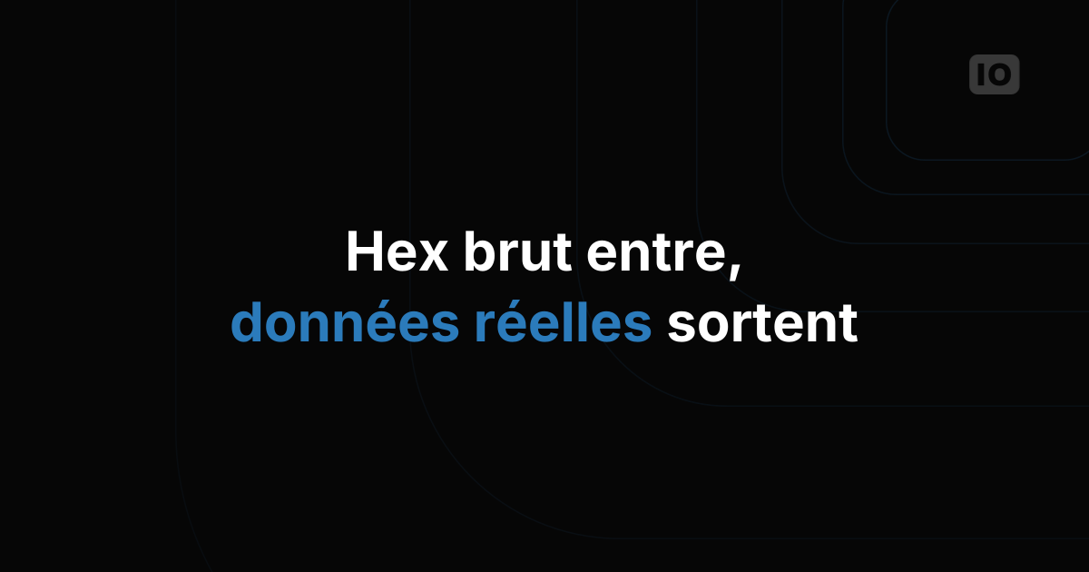 Nouveau tutoriel : créer votre propre Payload Parser
