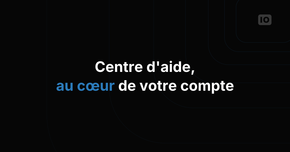 Le centre d'aide TagoIO est en ligne !