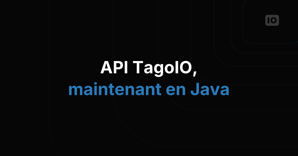 TagoIO Java SDK