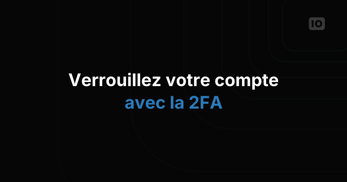 Authentification à deux facteurs (2FA) sur TagoIO