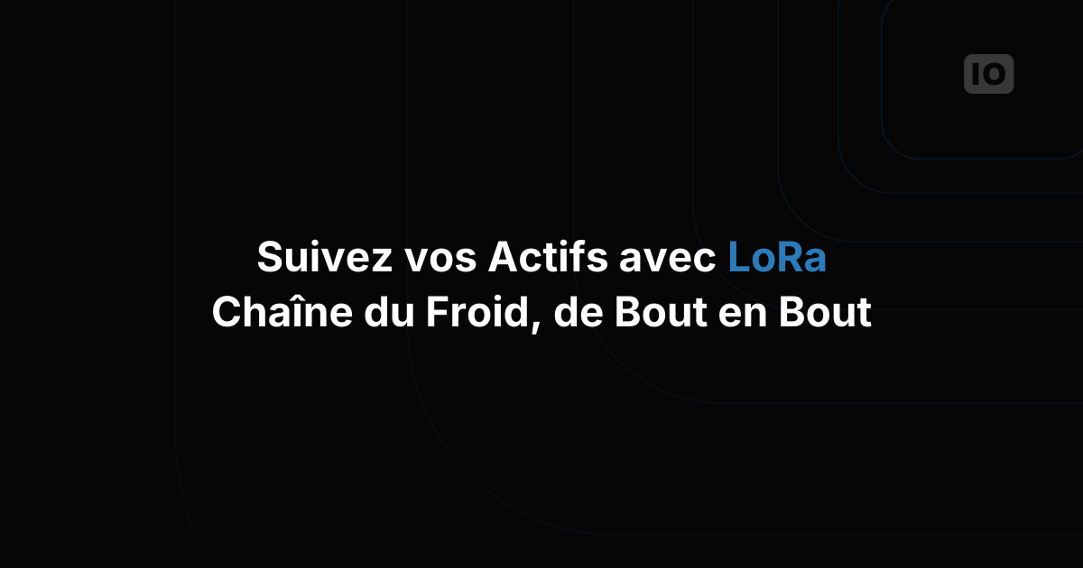 Webinaire à venir avec ST Microelectronics et Senet