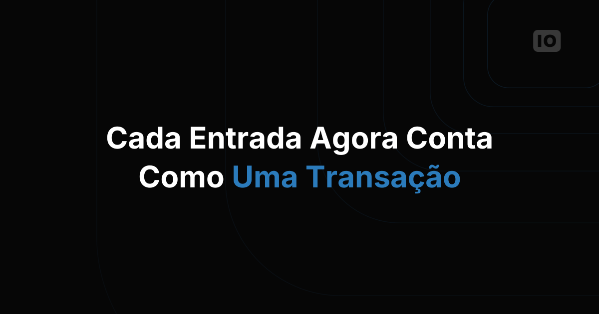 Opção Connection Settings removida