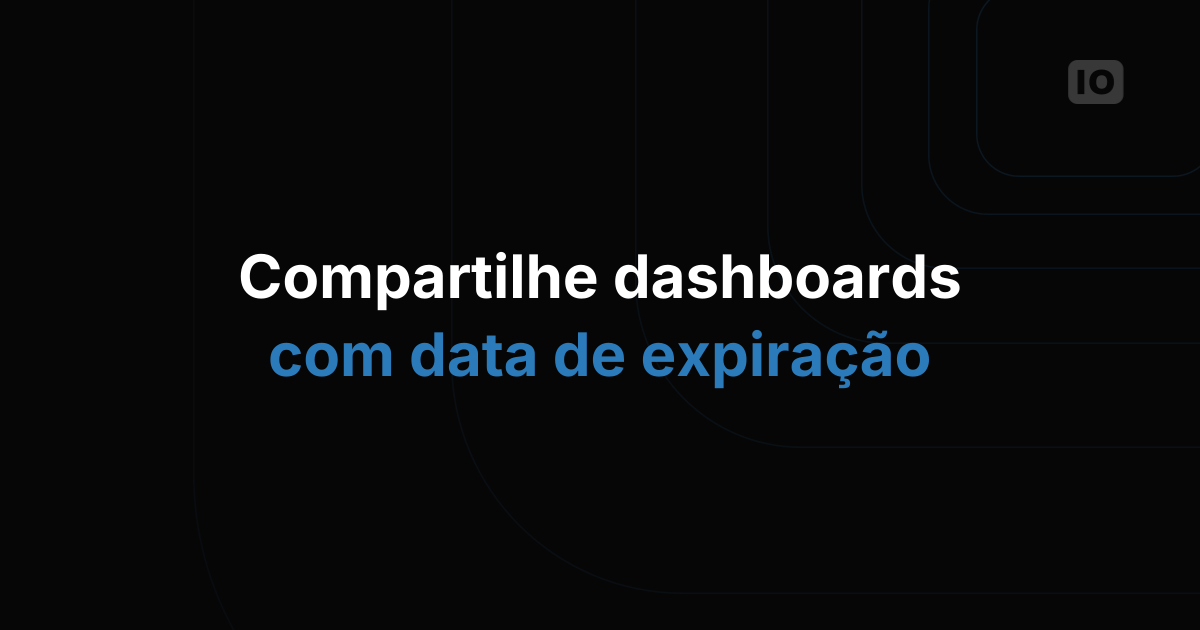 Novas opções de compartilhamento