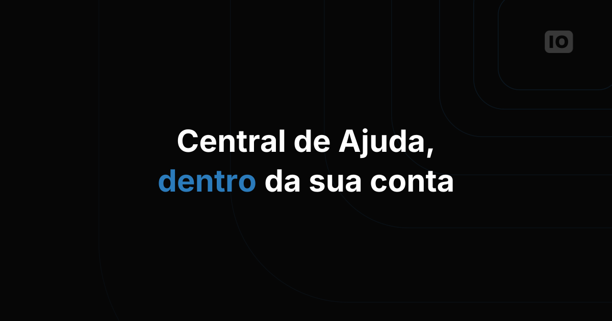 A Central de Ajuda da TagoIO está no ar!