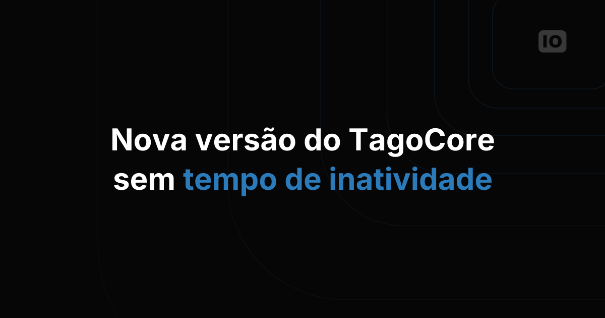 Aviso de atualização da TagoIO