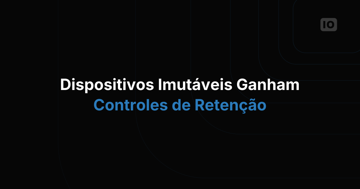 Atualizações no banco de dados imutável